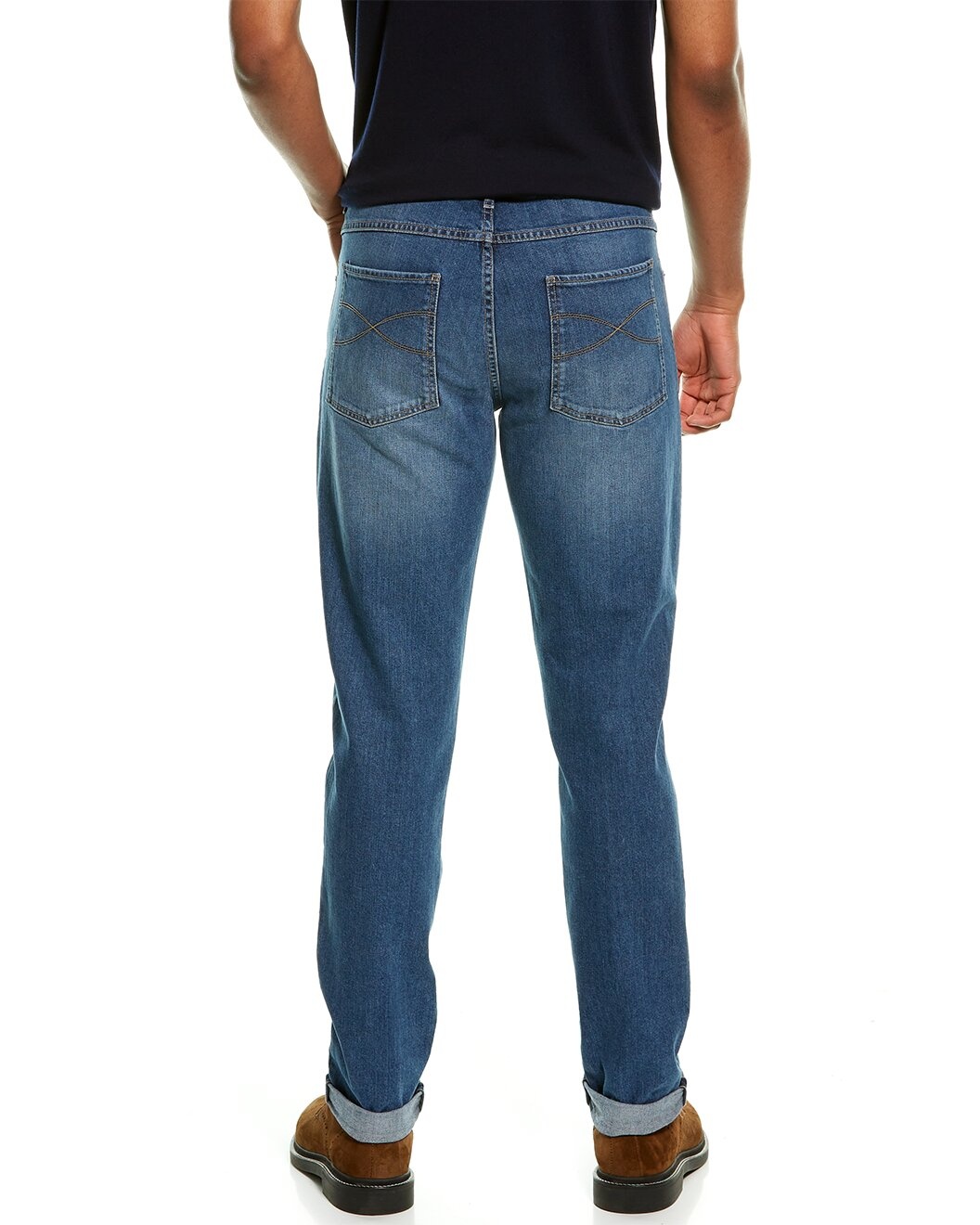 Brunello Cucinelli Blue Skinny Jean - 2