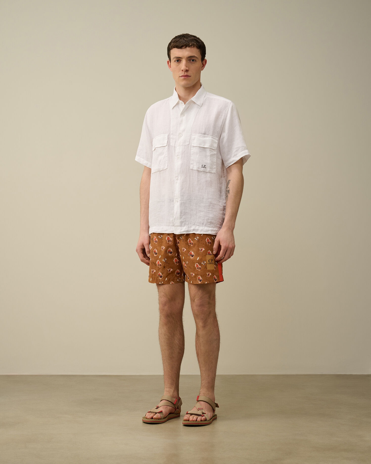 Flatt Nylon Sponged Swim Shorts - 6