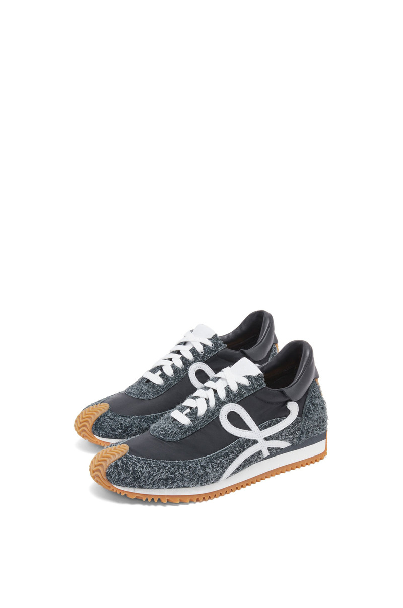 Loewe Flow Runner in nylon and brushed suede outlook