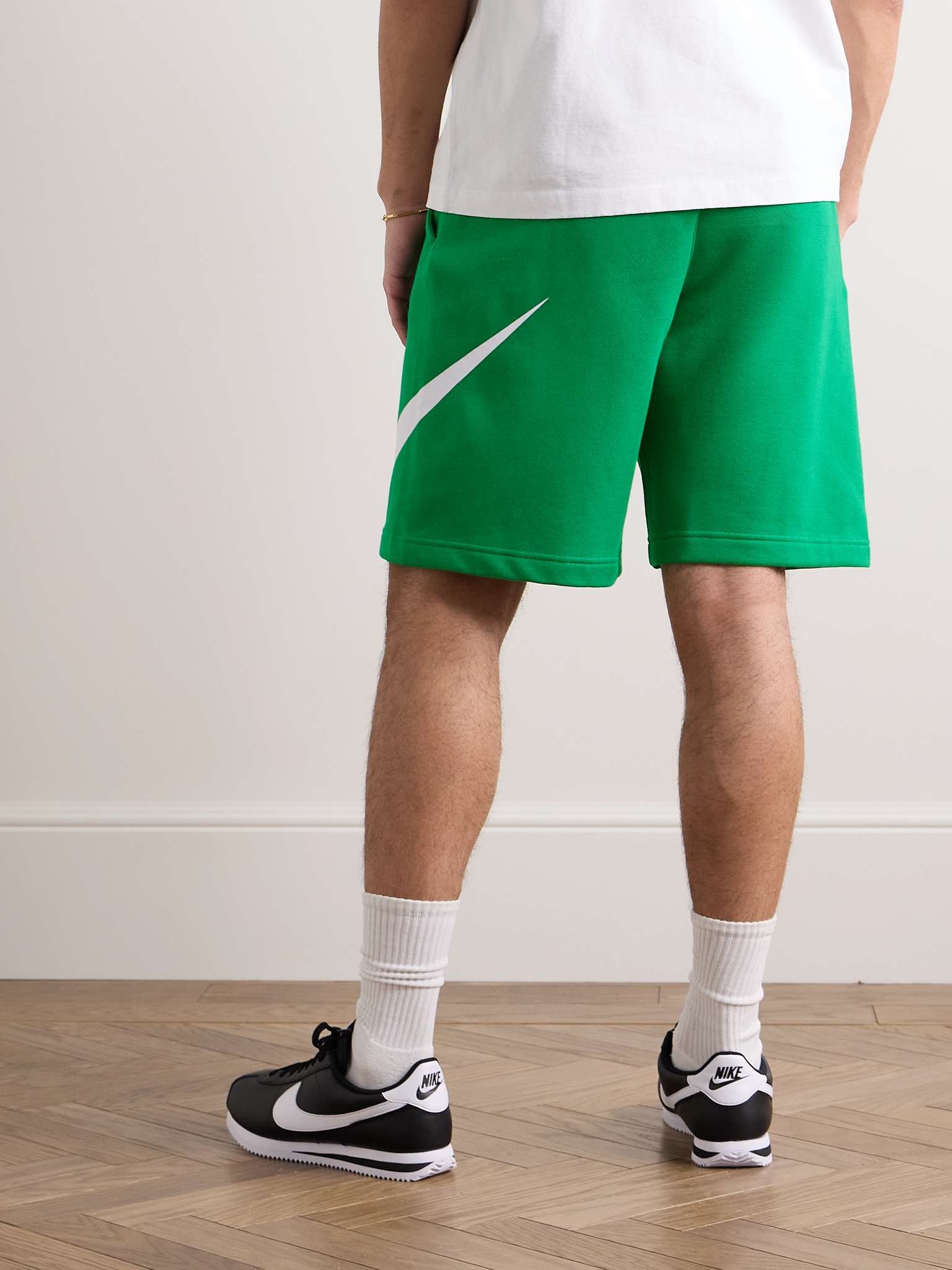 Sportswear Club Straight-Leg Cotton-Blend Jersey Shorts - 3