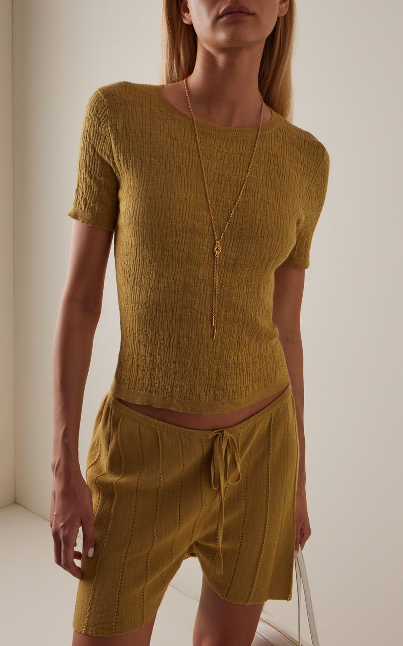 RACHEL COMEY Kira Top yellow outlook
