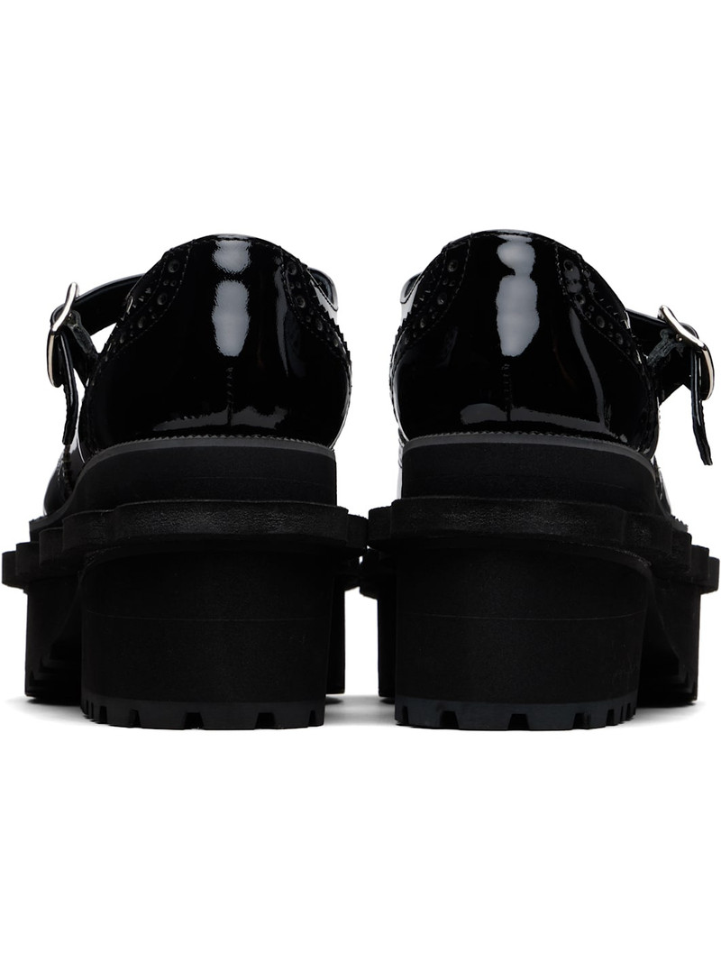 Black Platform Ballerina Flats 2