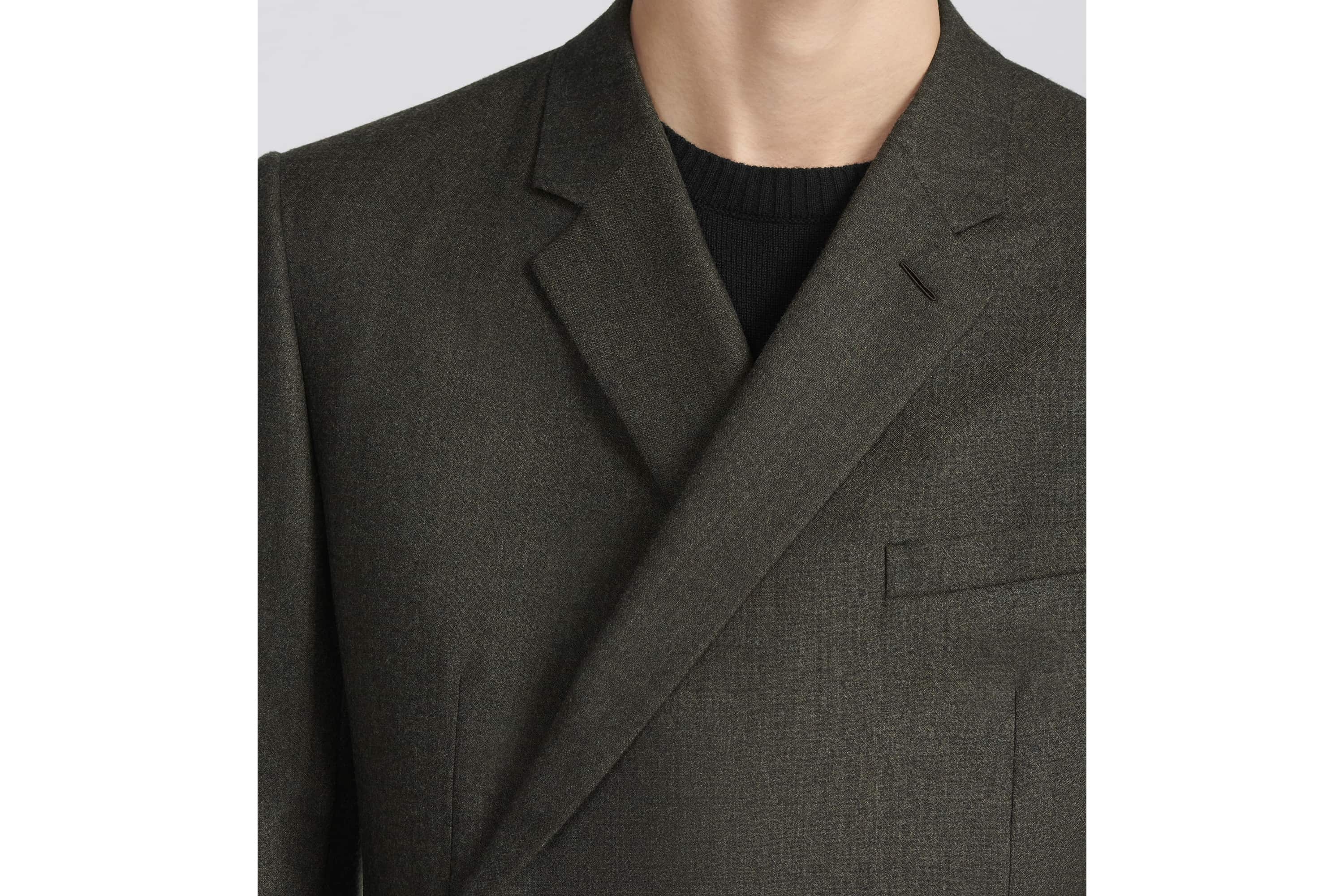 Classic-Cut Oblique Suit - 4