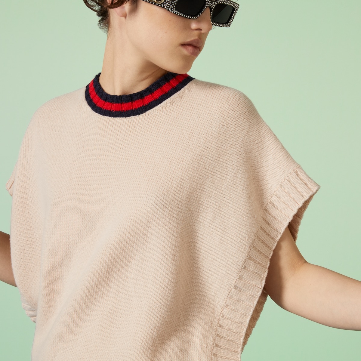 Interlocking G wool and cashmere sweater