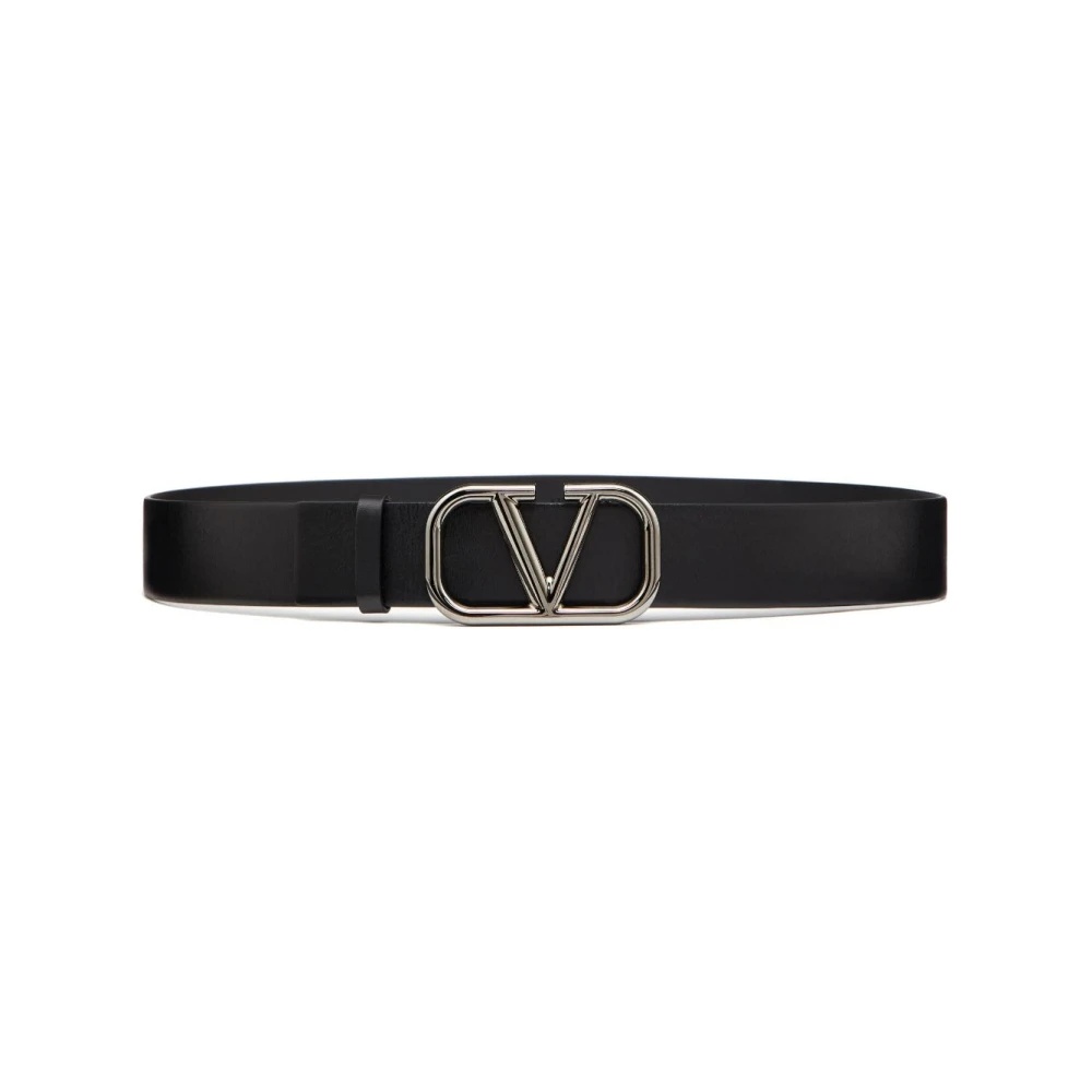 ベルト VALENTINO SS25 Black leather belt (5W0T0SJ0ECK 249) Valentino Garavani Black Leather Belt | italist
