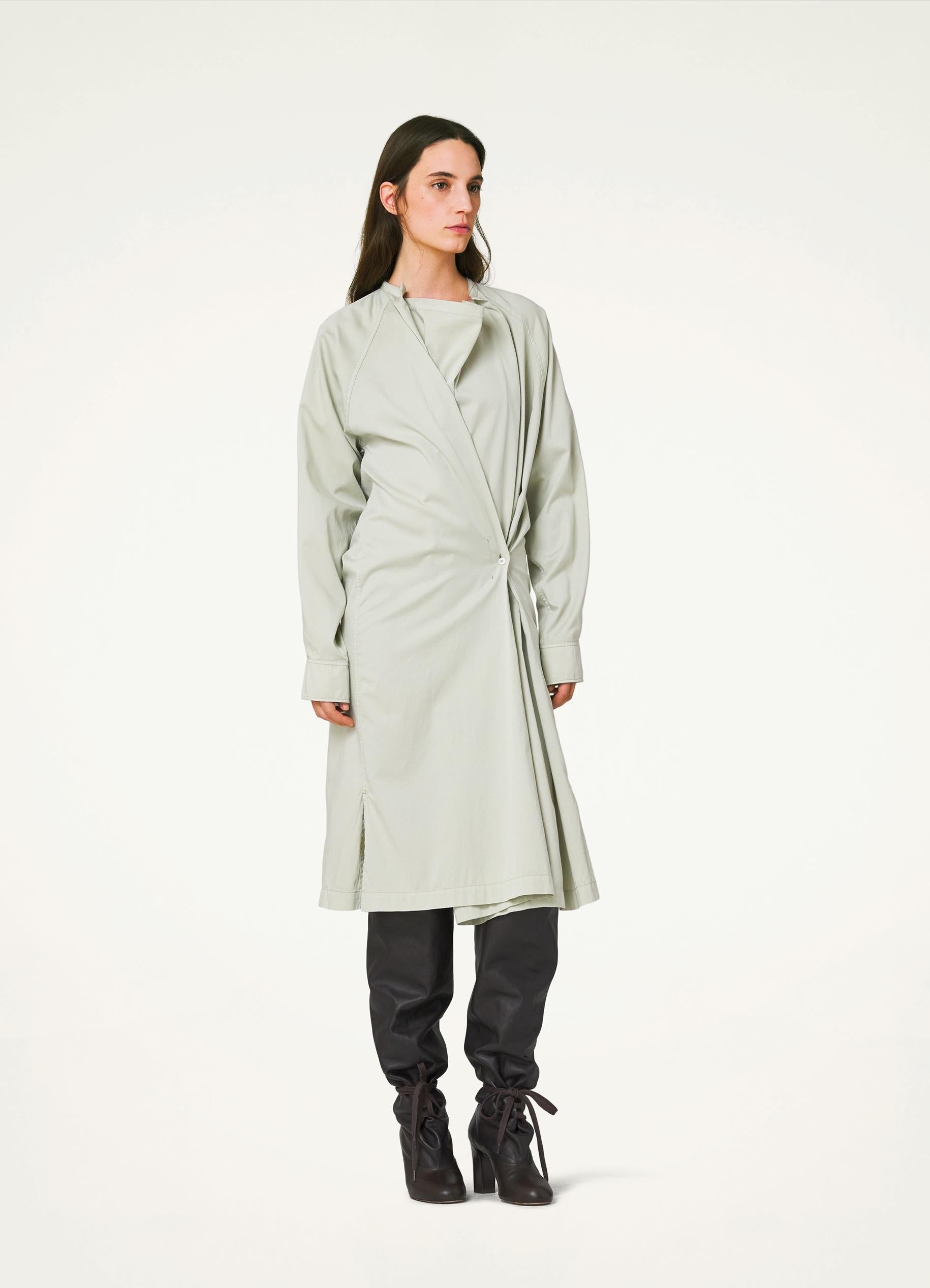 TWISTED BLOUSE DRESS - 4