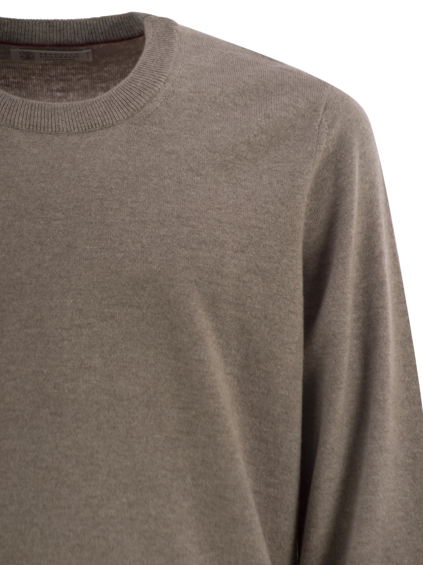 Brunello Cucinelli Men Pure Cashmere Crew-Neck Sweater - 4