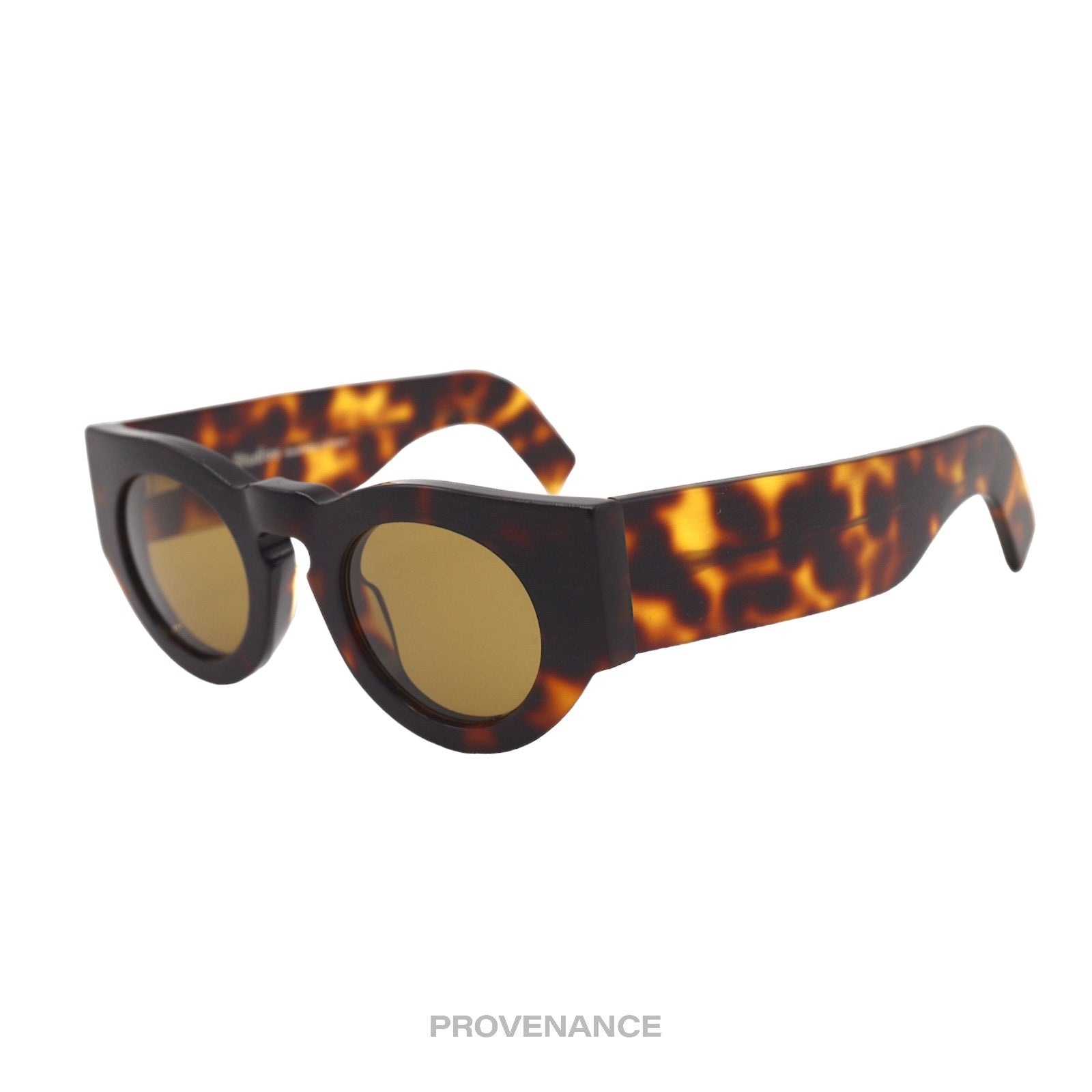 Acne Studios Chunky Sunglasses - Havanna Tortoise Brown - 2