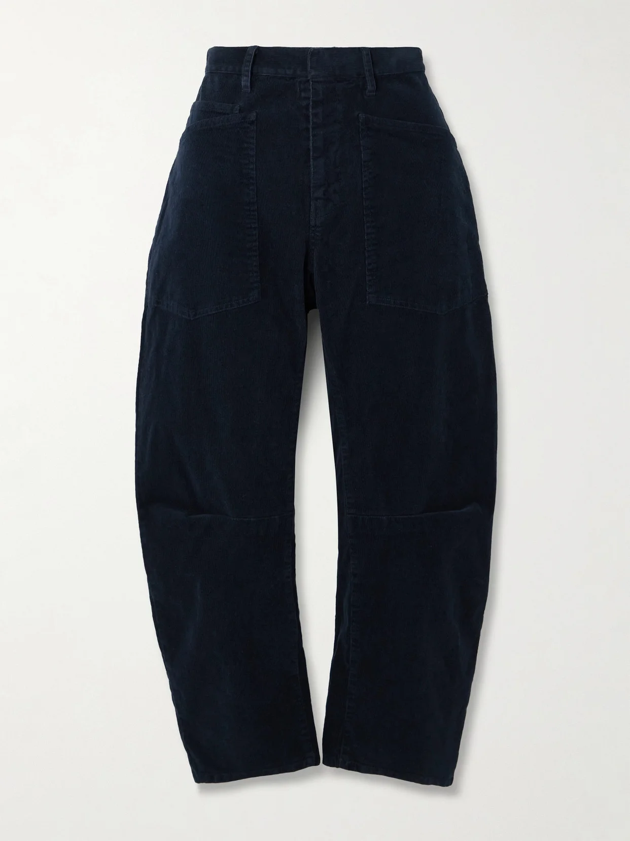 Shon Cotton-blend Corduroy Tapered Pants - 1