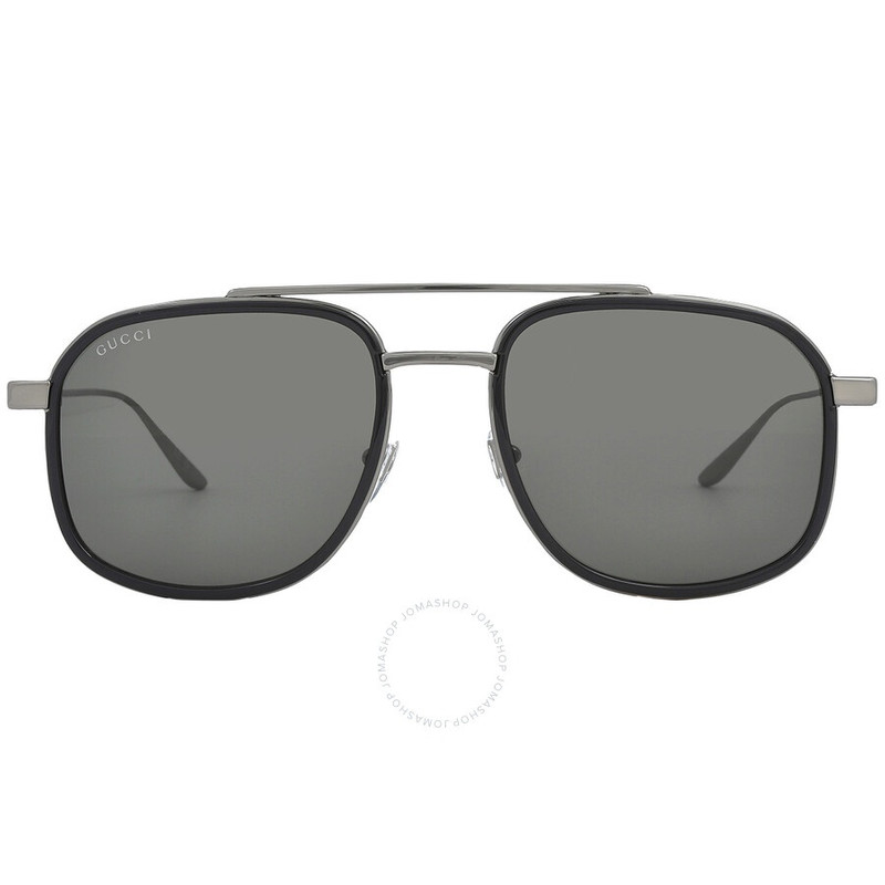 Gucci Grey Navigator Men's Sunglasses GG1310S 001 56 1