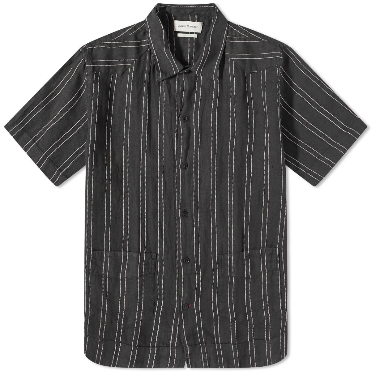 Oliver Spencer Cuban Short Sleeve Shirt - 1