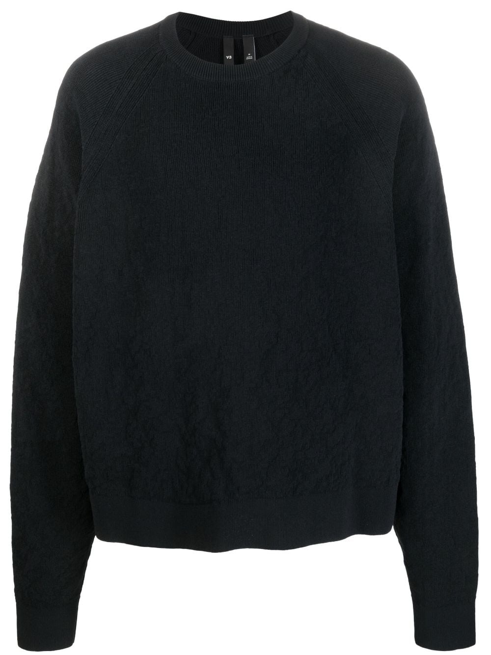 organic-cotton-blend plain sweatshirt - 1