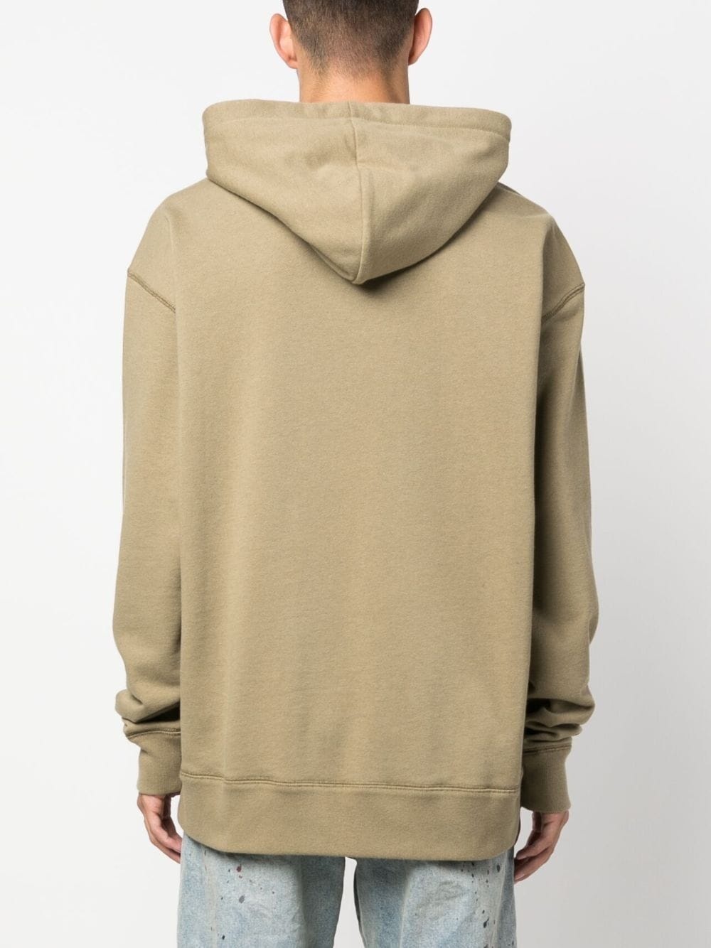 appliquÃ©-logo drawstring hoodie - 4