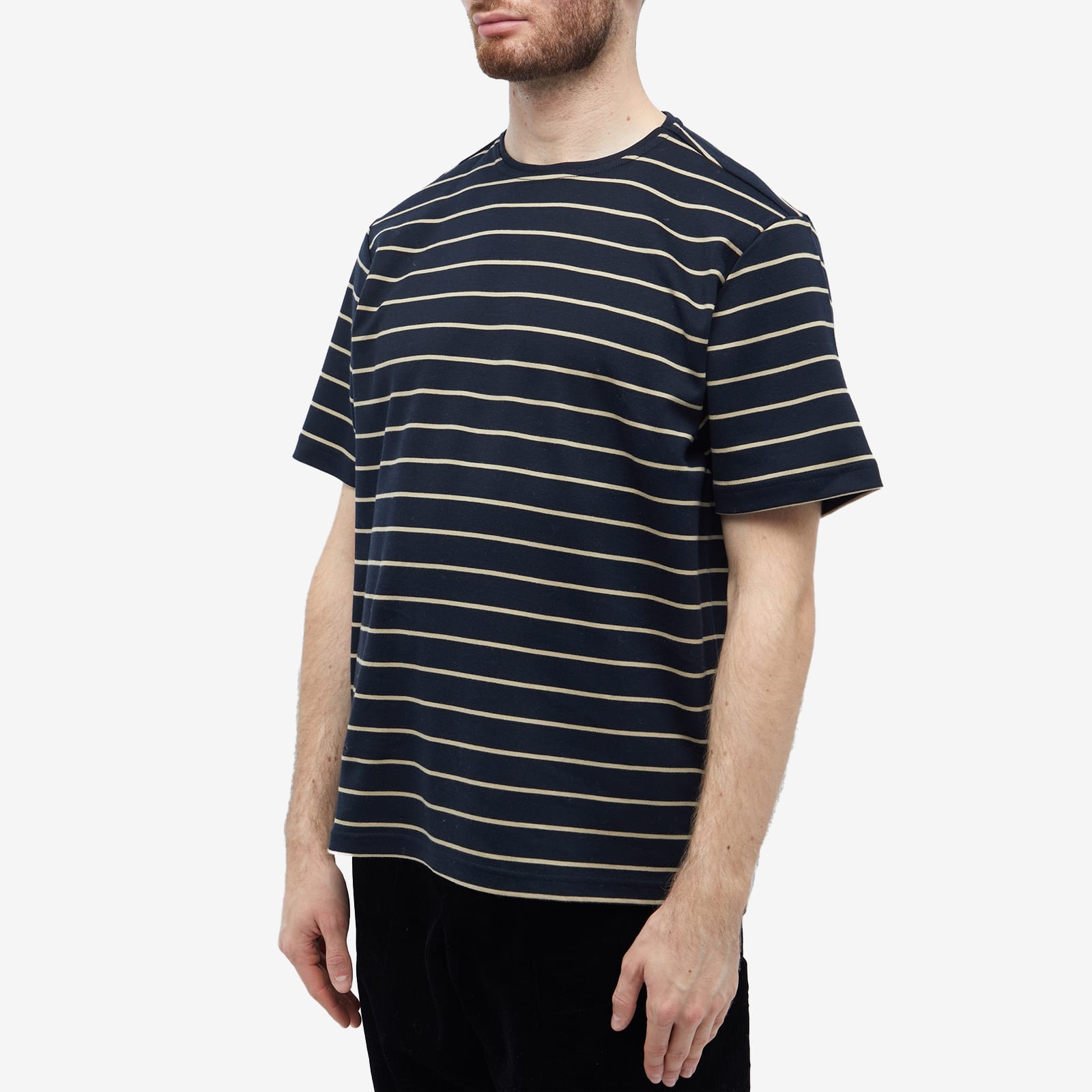 Oliver Spencer Stripe Box T-Shirt - 2