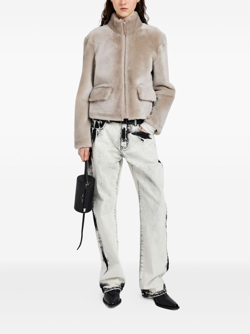 Proenza Schouler Scarlett shearling jacket outlook