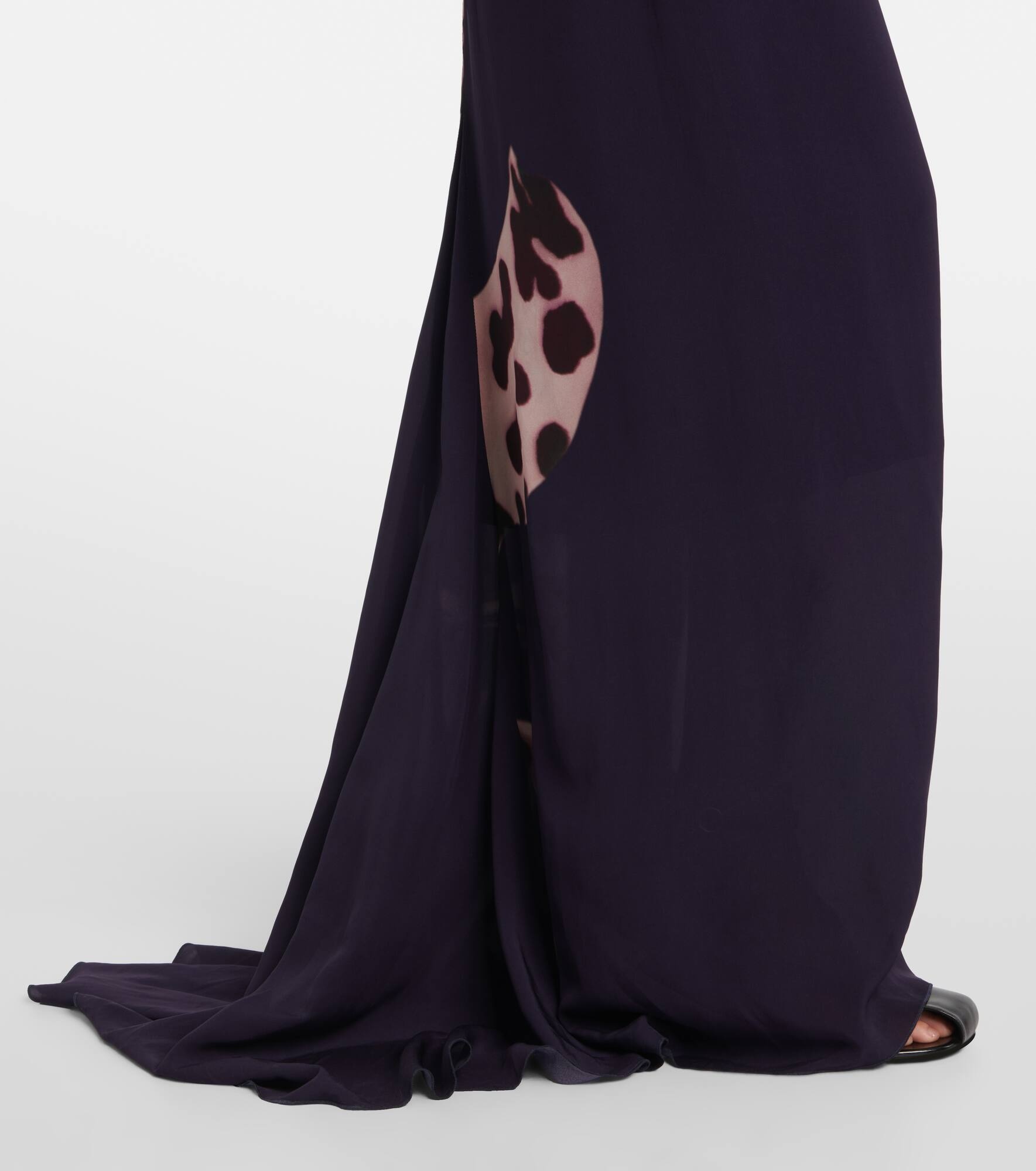 Printed maxi skirt - 5