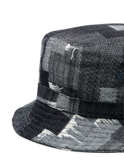 Marcelo Burlon County Of Milan logo-patch cotton bucket hat outlook