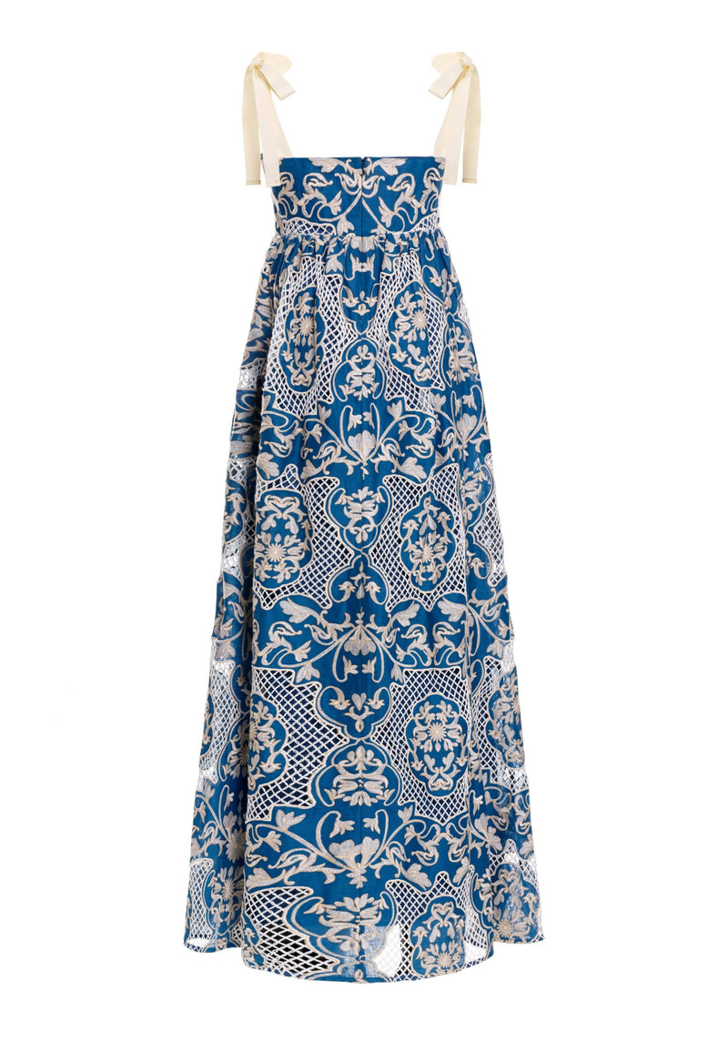 Verbena Ribbons Maxi Dress 3