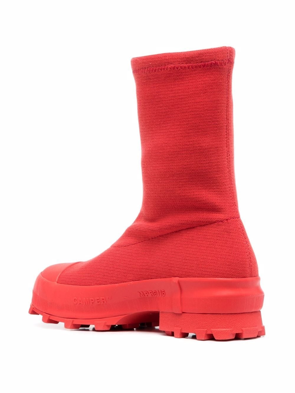 Traktori stretch-knit high-ankle boots - 3