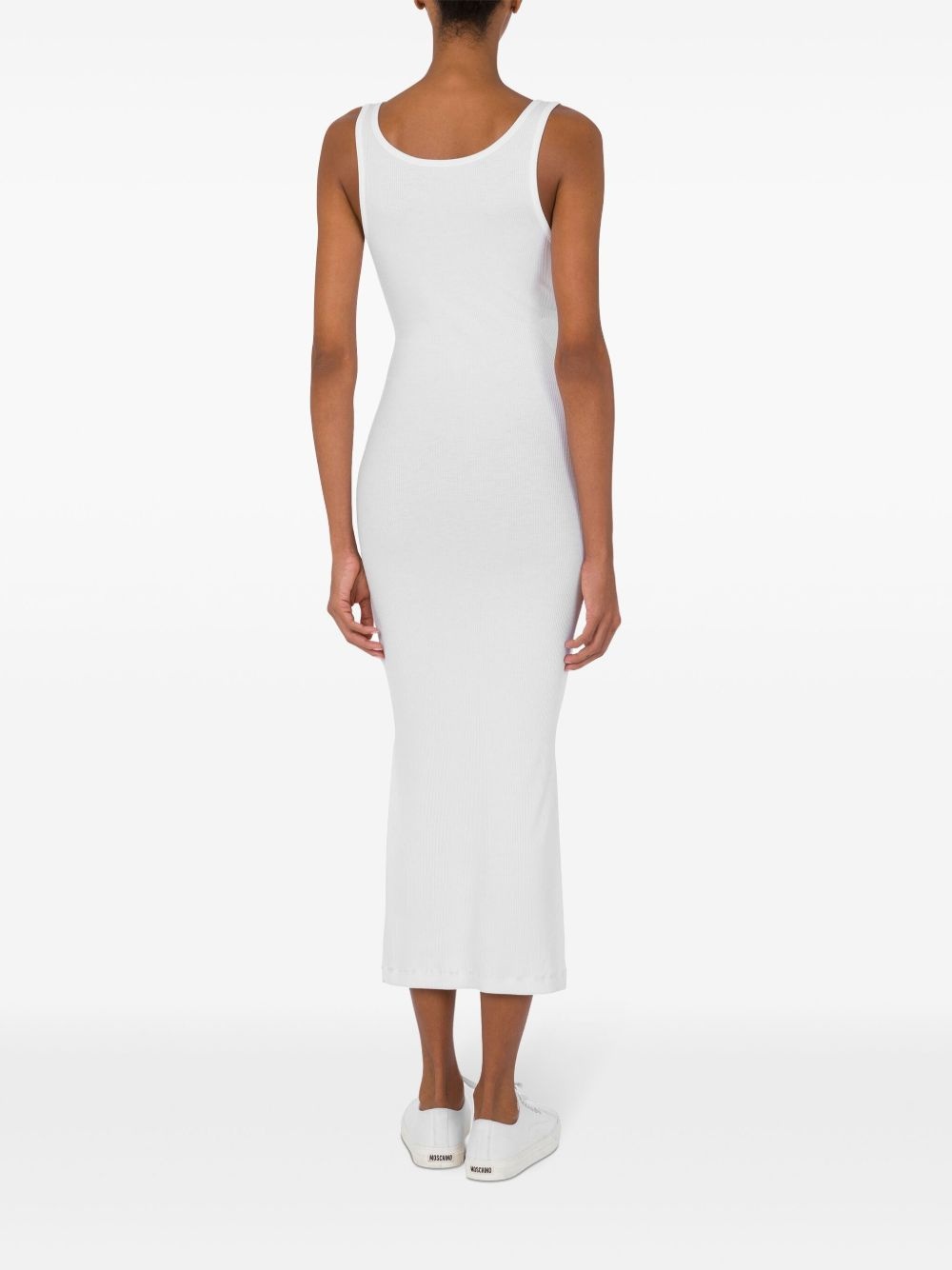 tied midi dress - 3