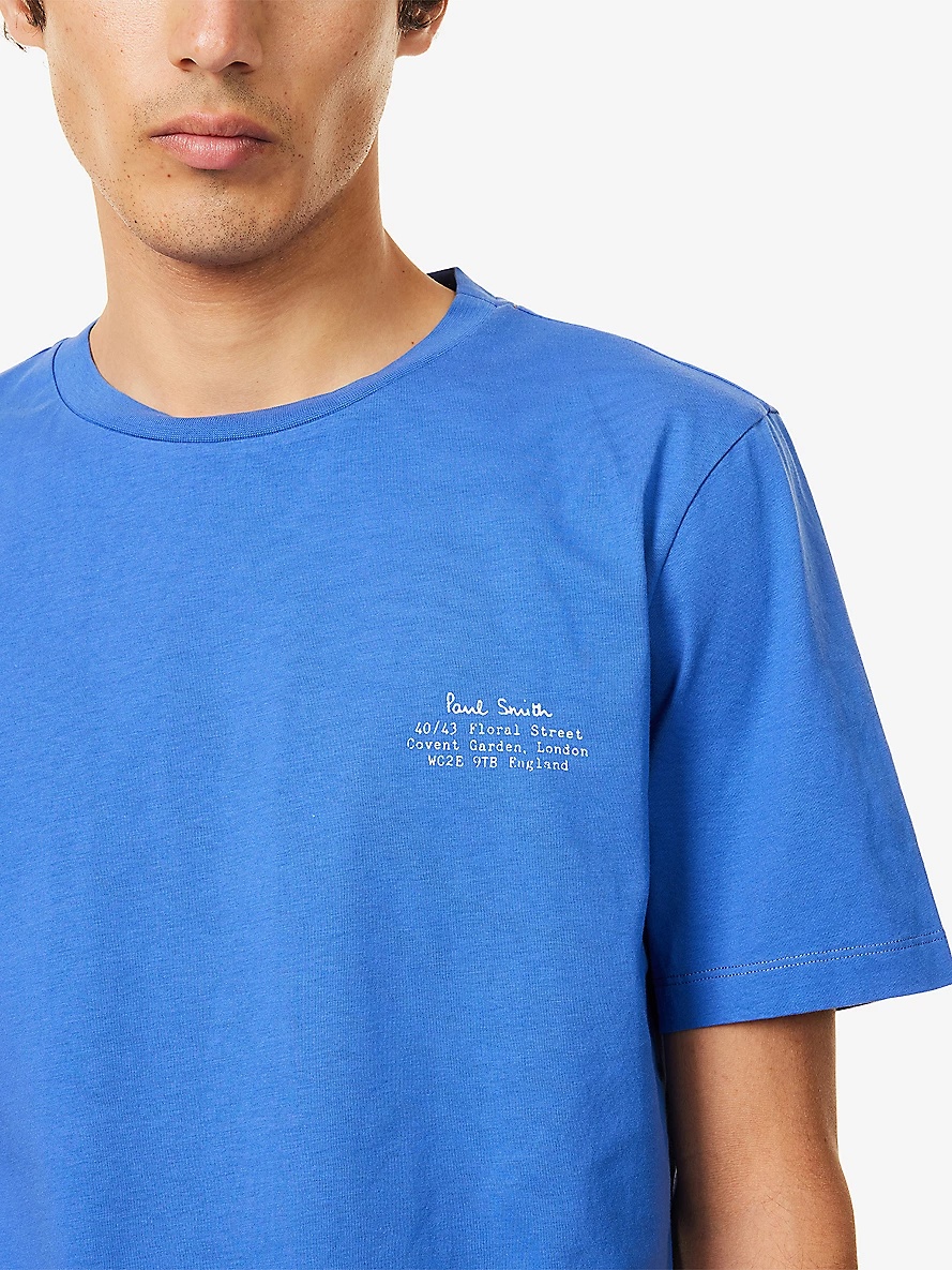 Graphic-Print Relaxed-Fit Cotton-T-Shirt - 5