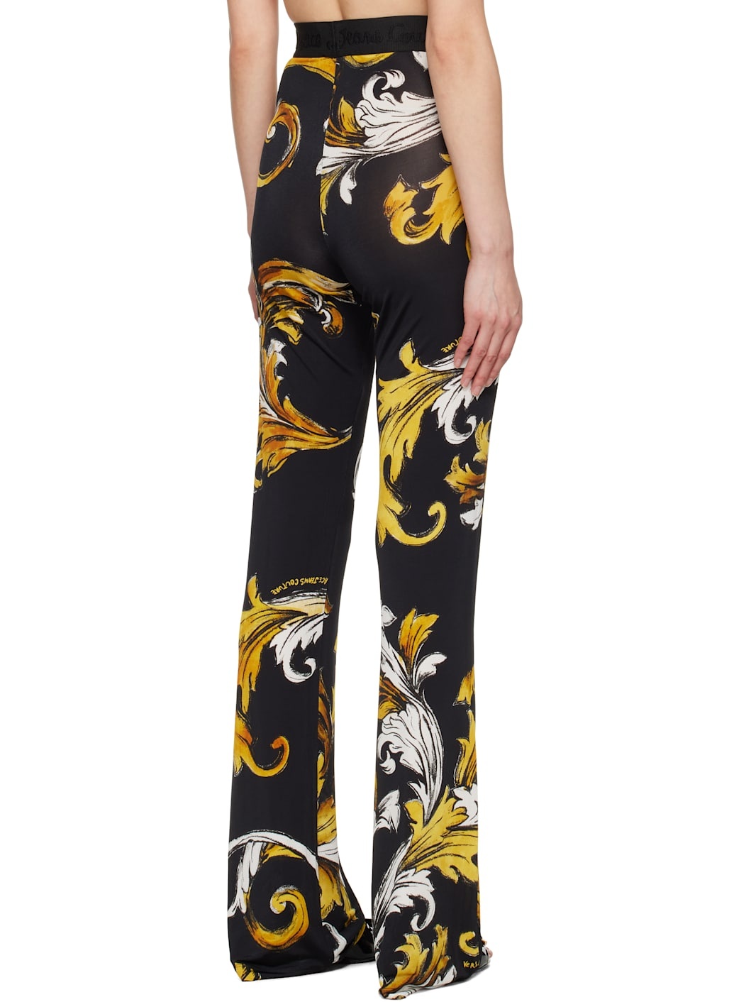Black Flared Leggings - 3