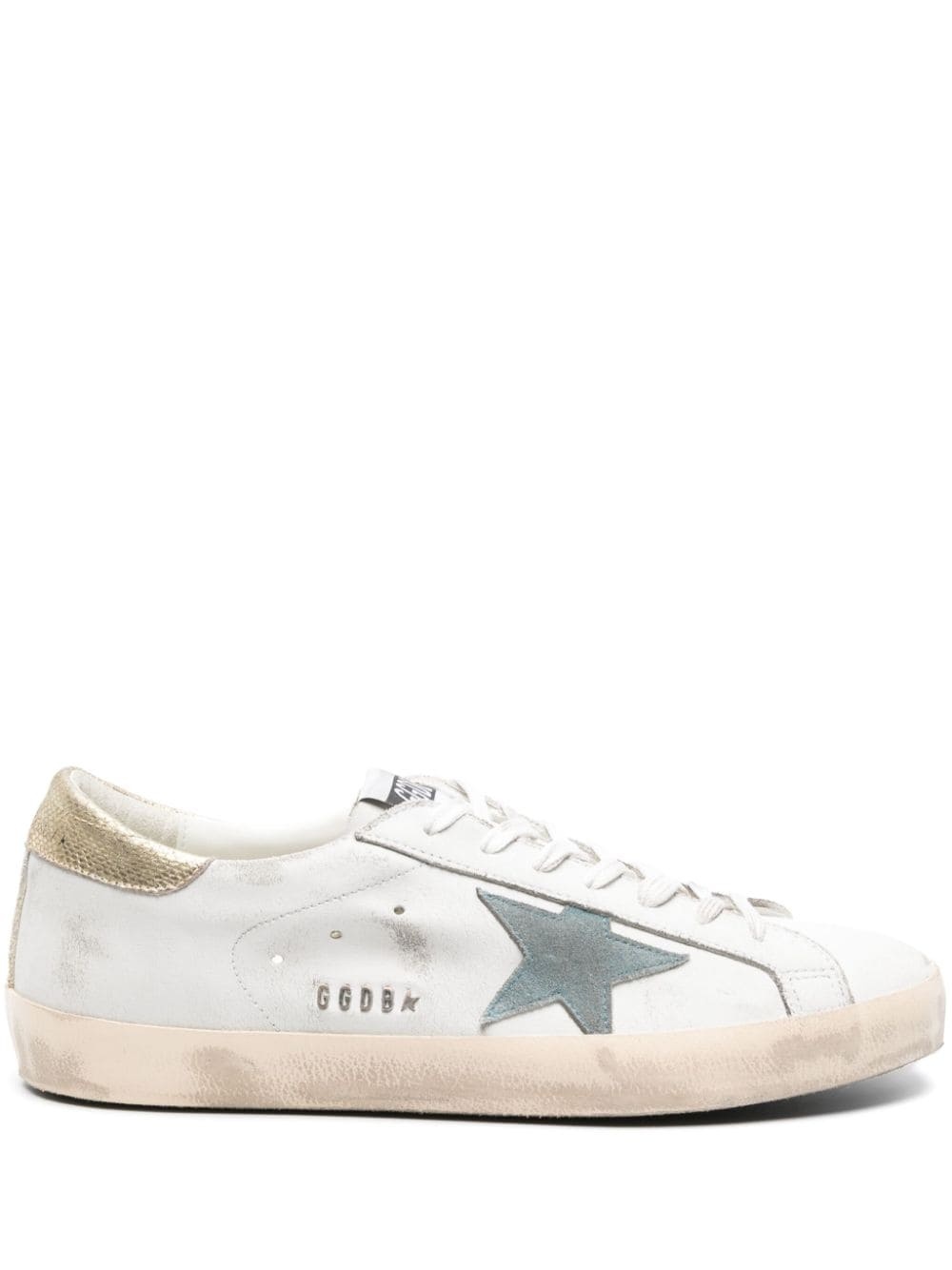 Super Star metallic-trim sneakers - 1