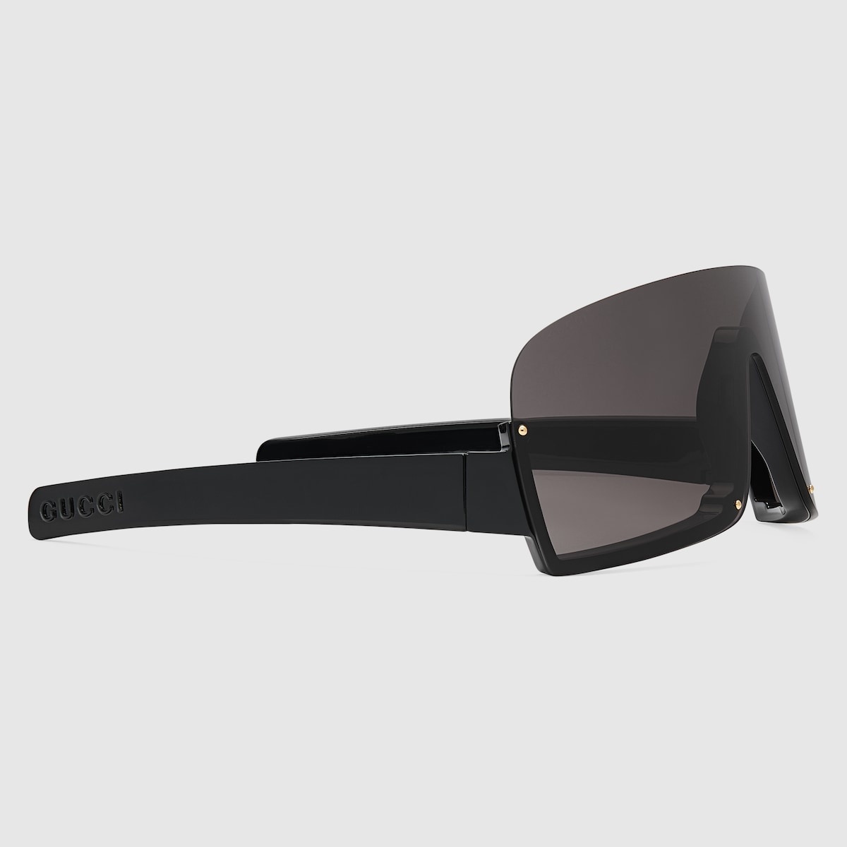 GUCCI Mask-shaped frame sunglasses | REVERSIBLE