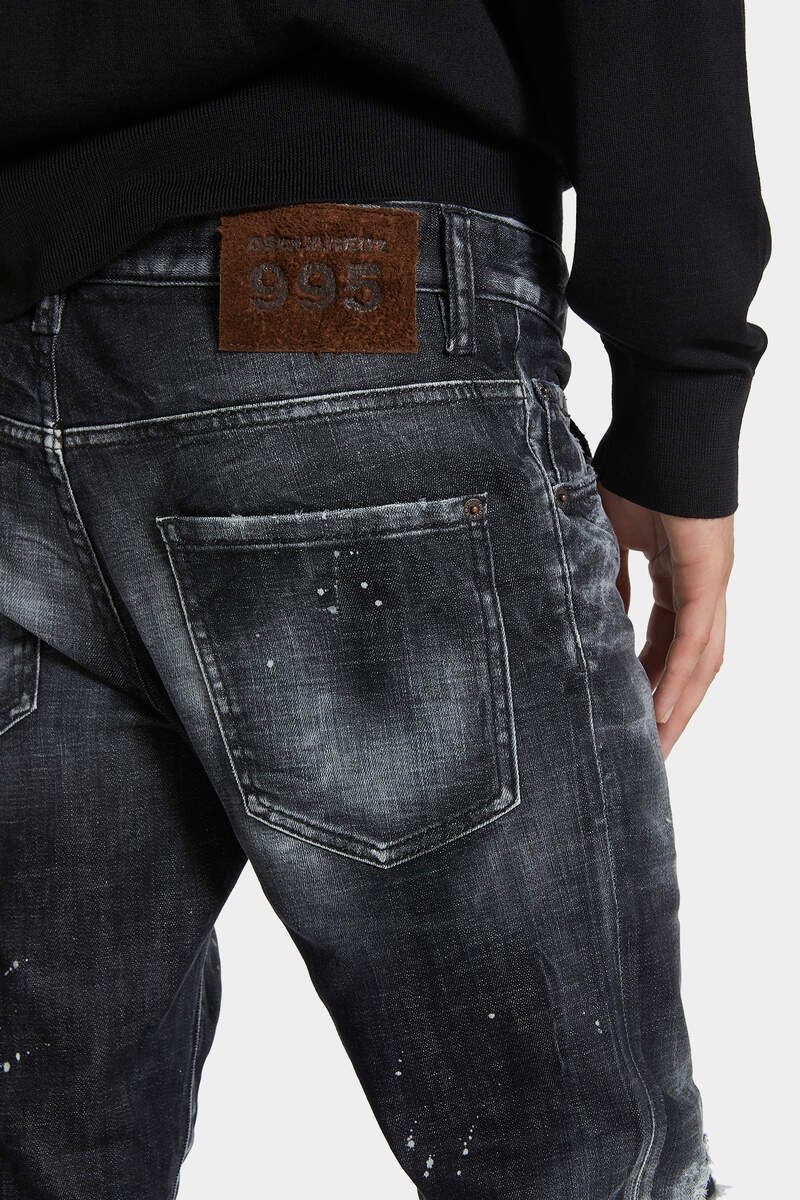 BLACK ROCKY MOUNTAINS WASH SKATER JEANS - 6