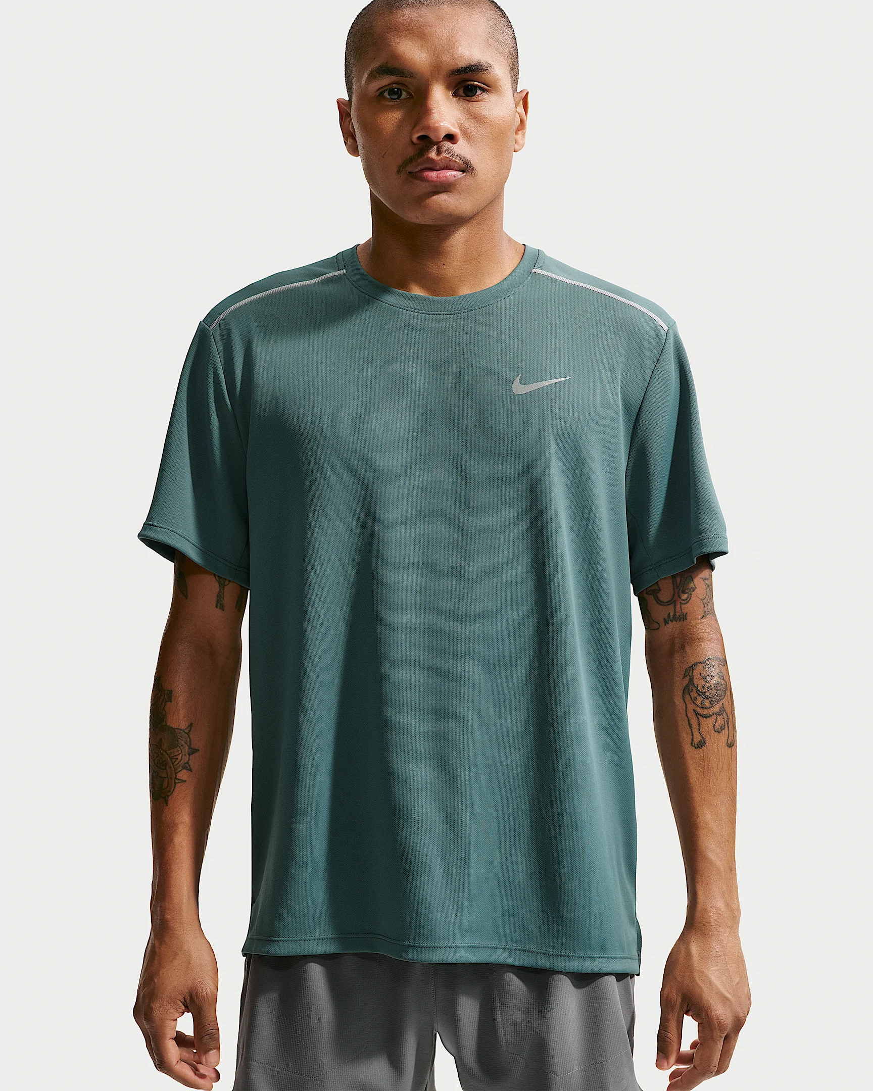 Nike Miler Men's Dri-FIT Short-Sleeve Running Top - 1