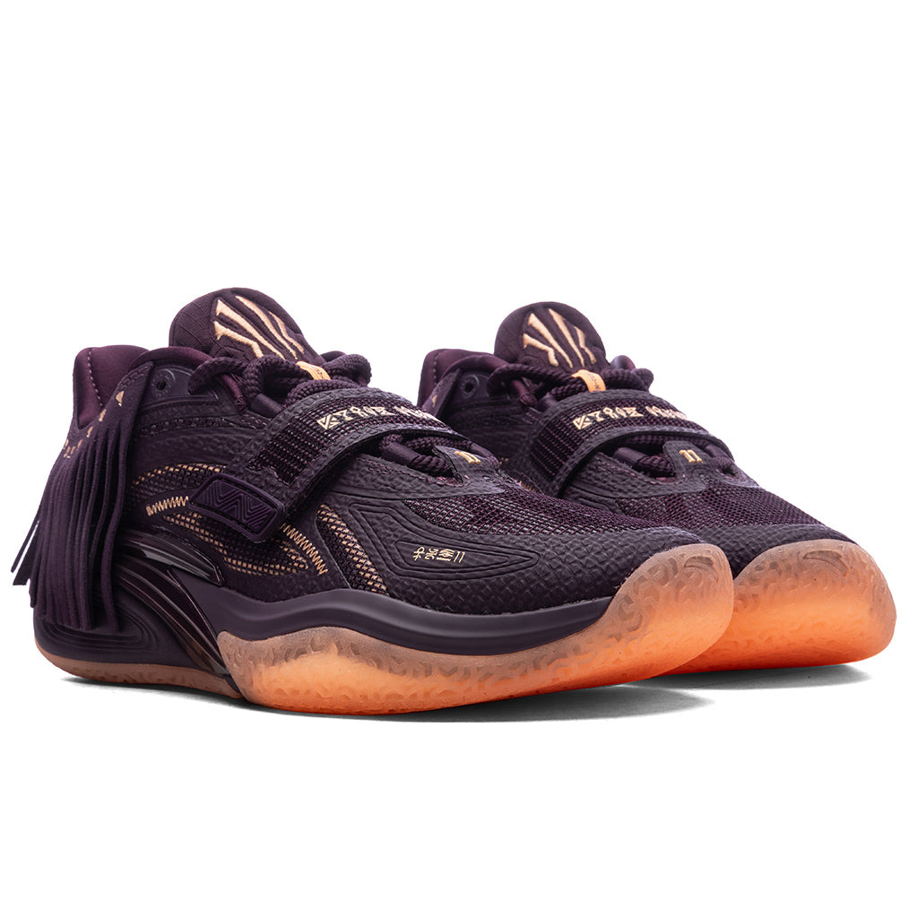 ANTA X KYRIE IRVING KAI 1 CHIEF HÉLÀ 'CROWN JEWEL' - BLACK - 2
