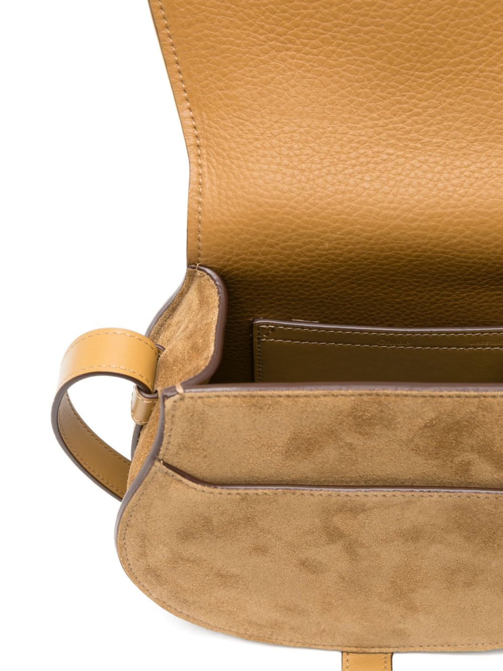 Marcie saddle suede crossbody bag - 5