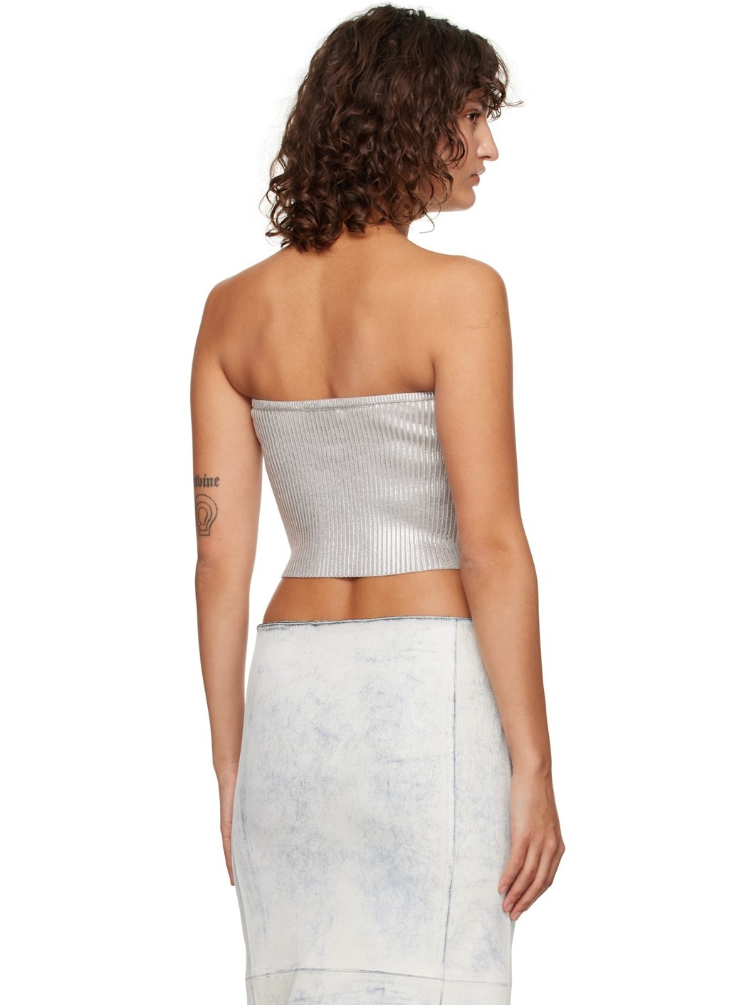 Silver M-Clarksvillex-C Tube Top - 3