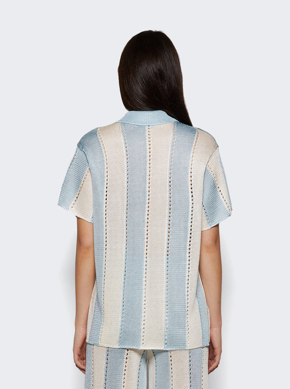 Cabana Stripe Short Sleeve Shirt Tide Stripe - 4
