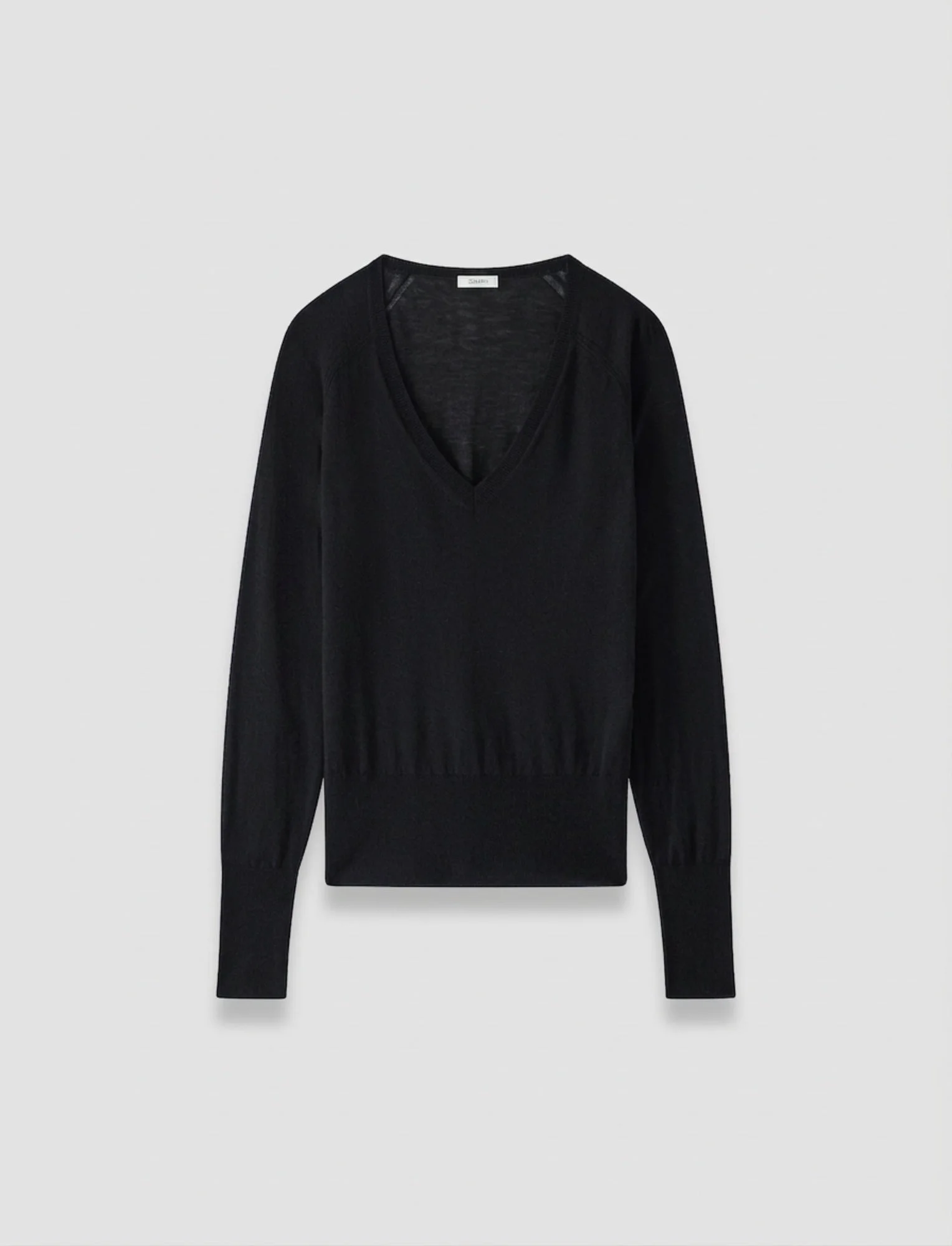 Cetus Cashair V Neck Jumper - 1