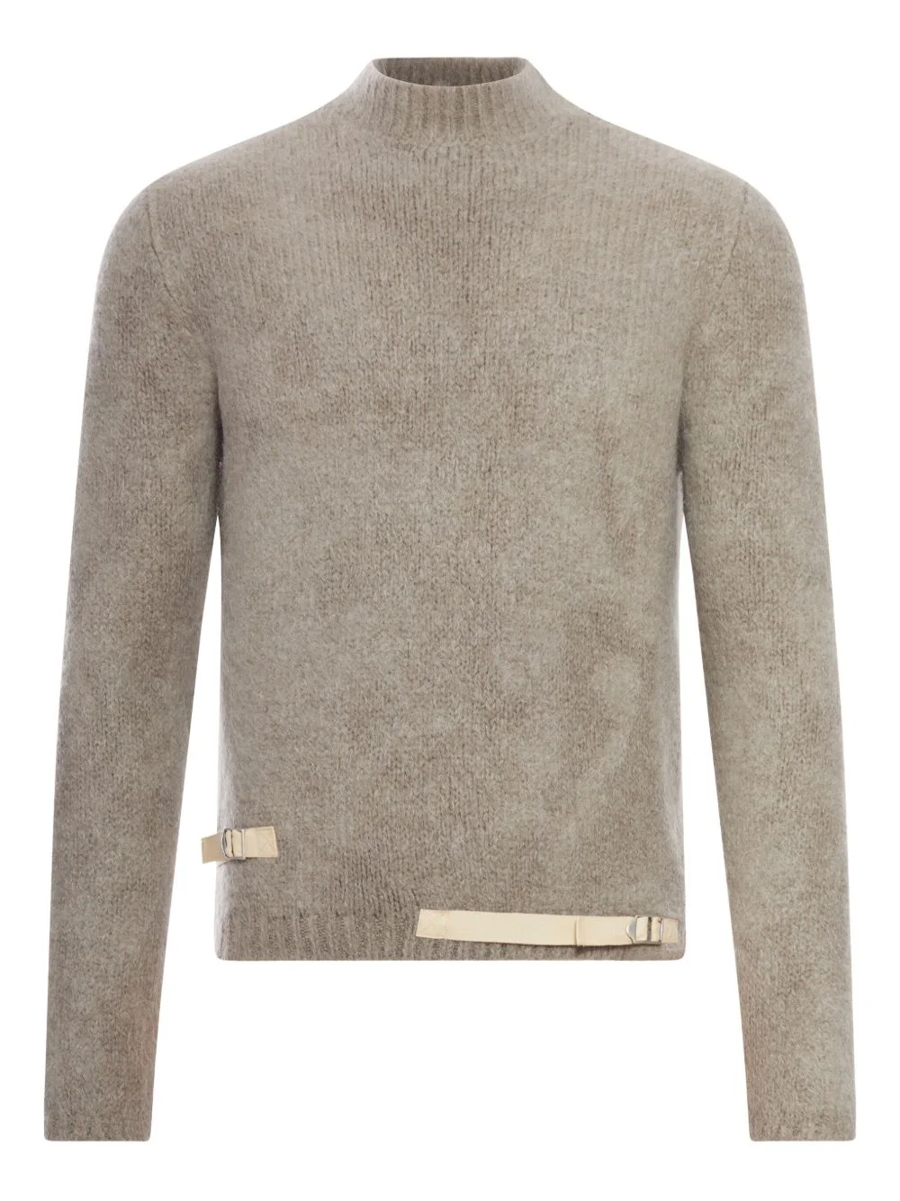 adjustable-straps mock-neck sweater - 1