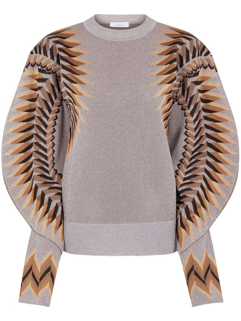 jacquard sweater 1
