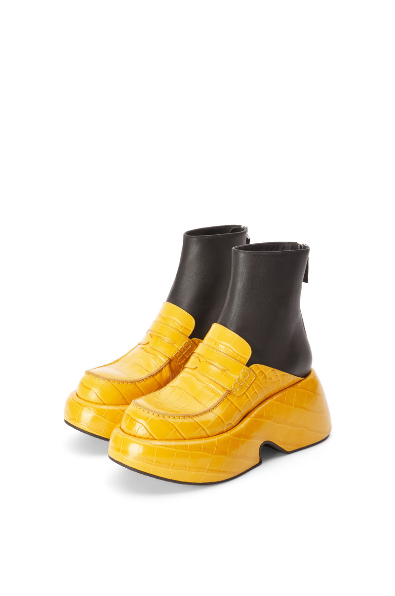 Loewe Wedge loafer boot in calfskin outlook