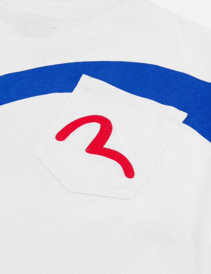 Seagull and Slogan Print Relax Fit T-shirt 5