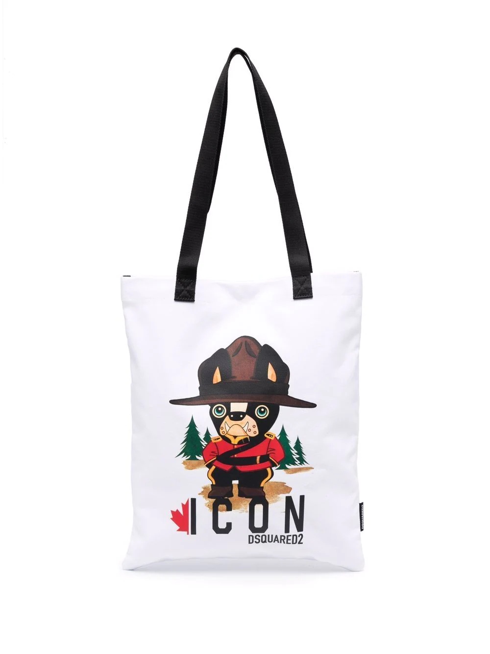 mountie dog tote bag - 1