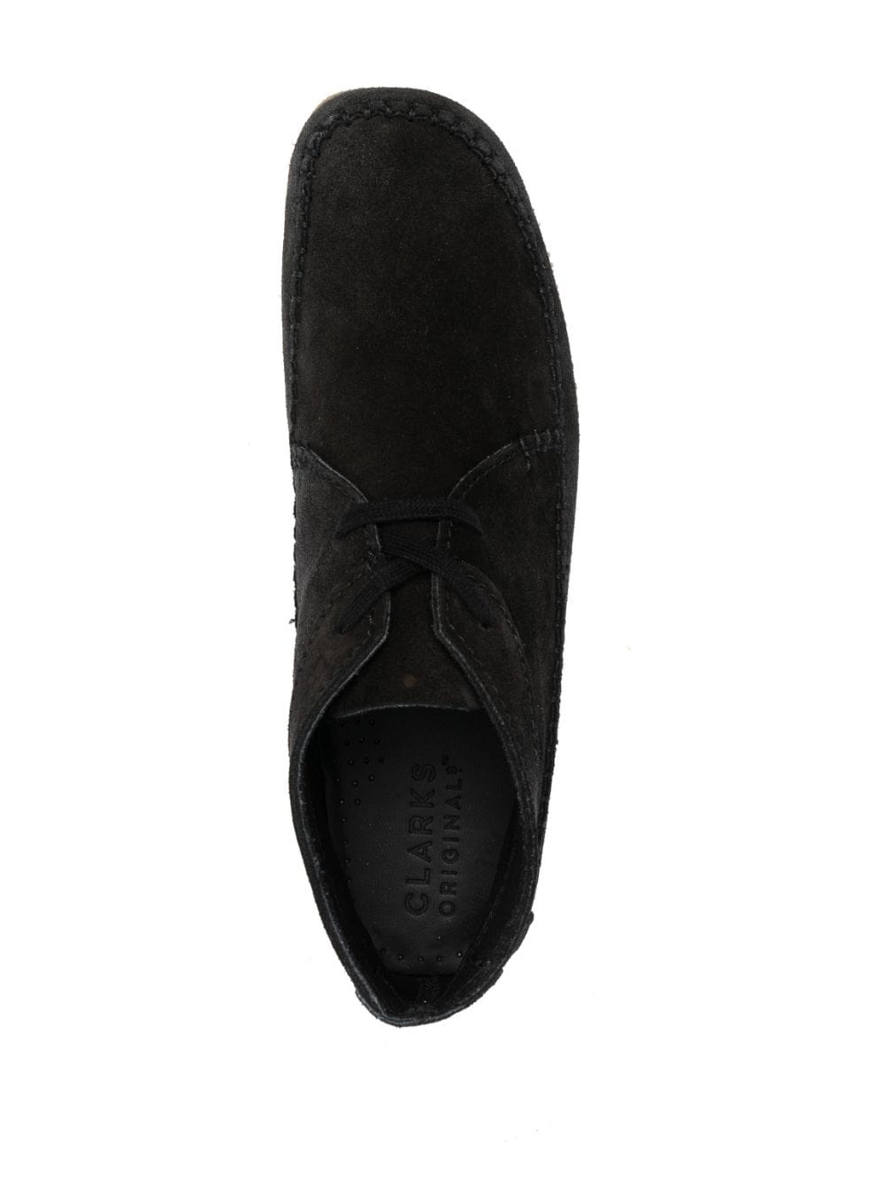 stitch-detail suede boots - 4