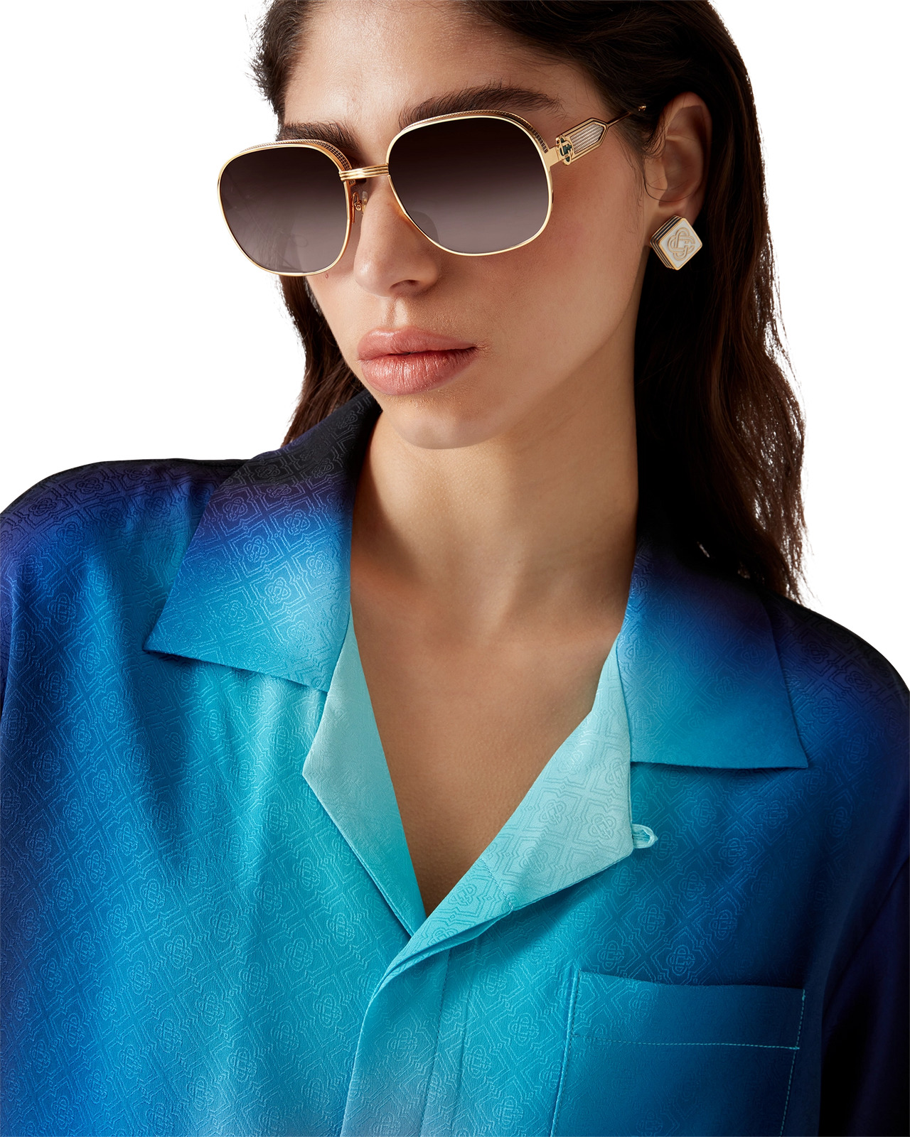 Gradient Silk Shirt | Casablanca Paris - 5