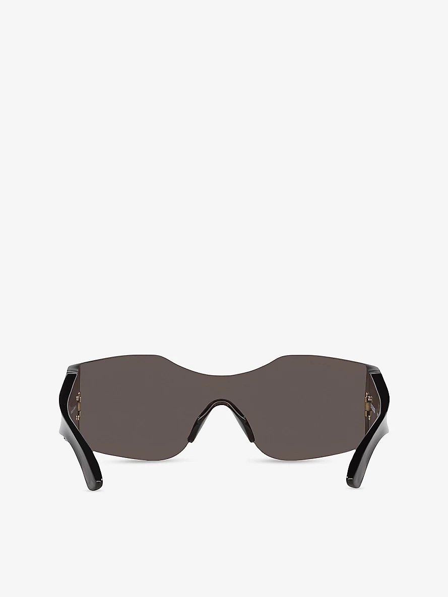 BB0292S Rectangular-Frame Acetate Sunglasses - 4