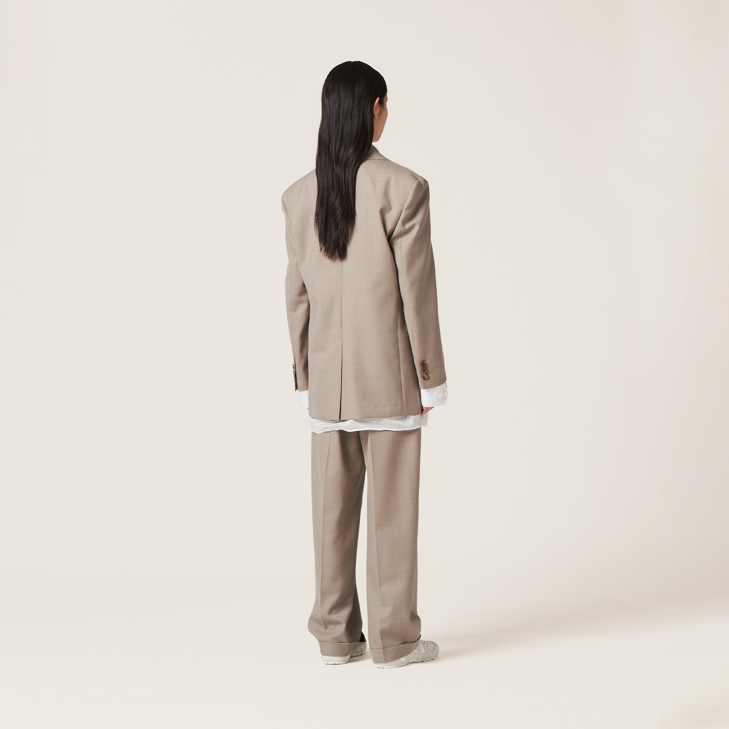 Gabardine pants - 3