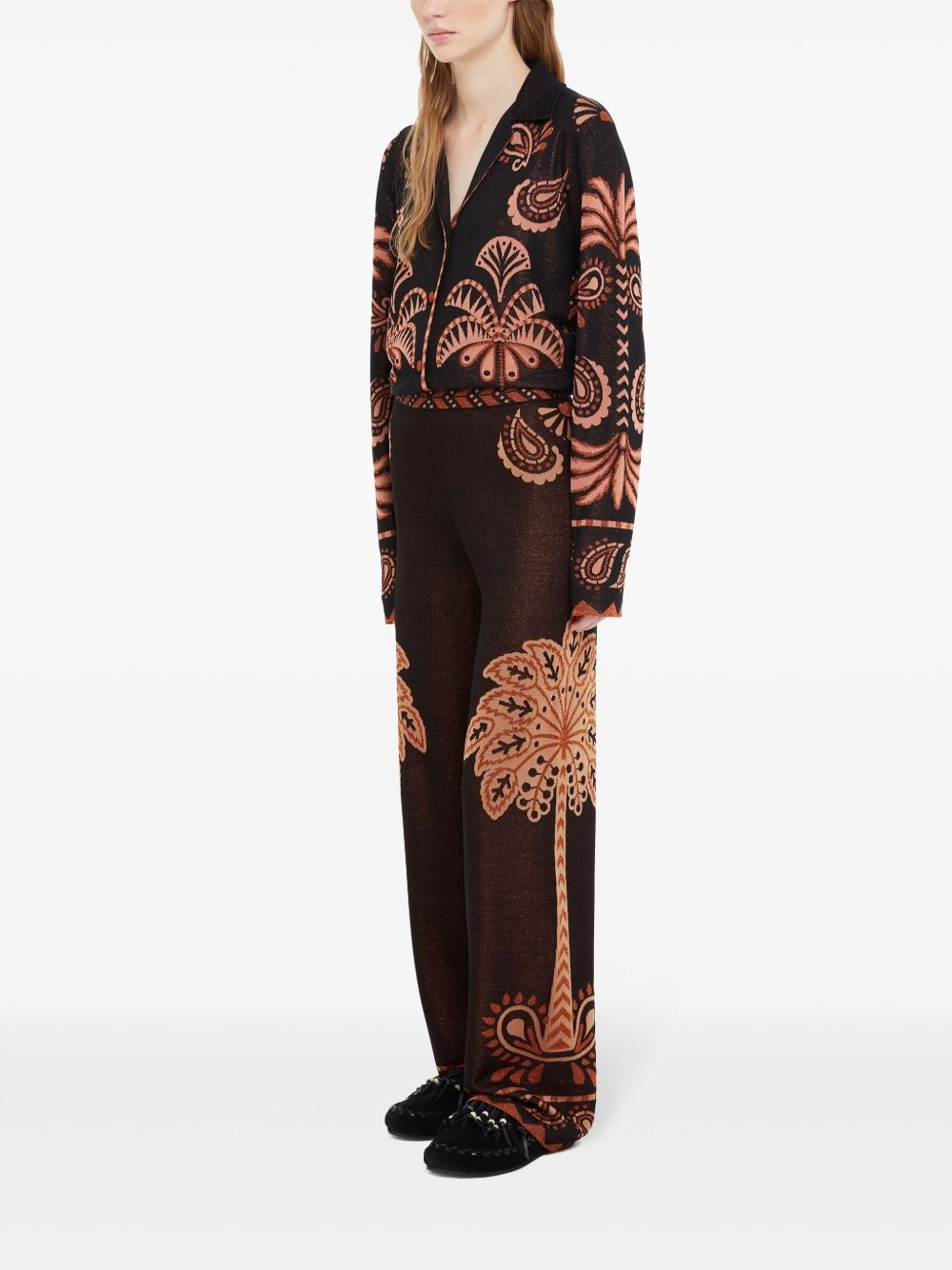 Wild Wonder Foulard palazzo pants - 3