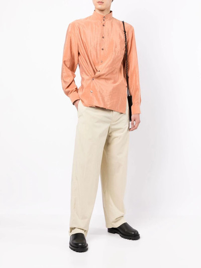 Lemaire Mandarin-collared shirt outlook