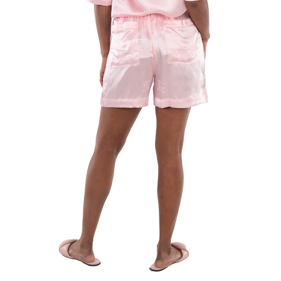Burberry High Rise Jacquard Silk Shorts - 3