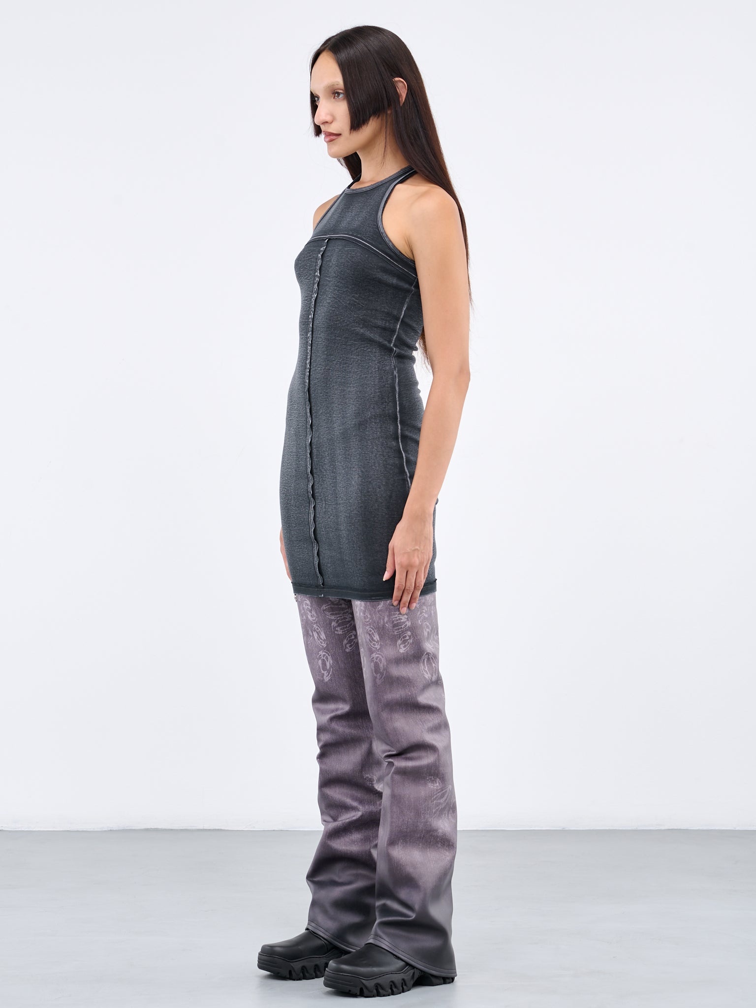 Washed Tank Dress - 2