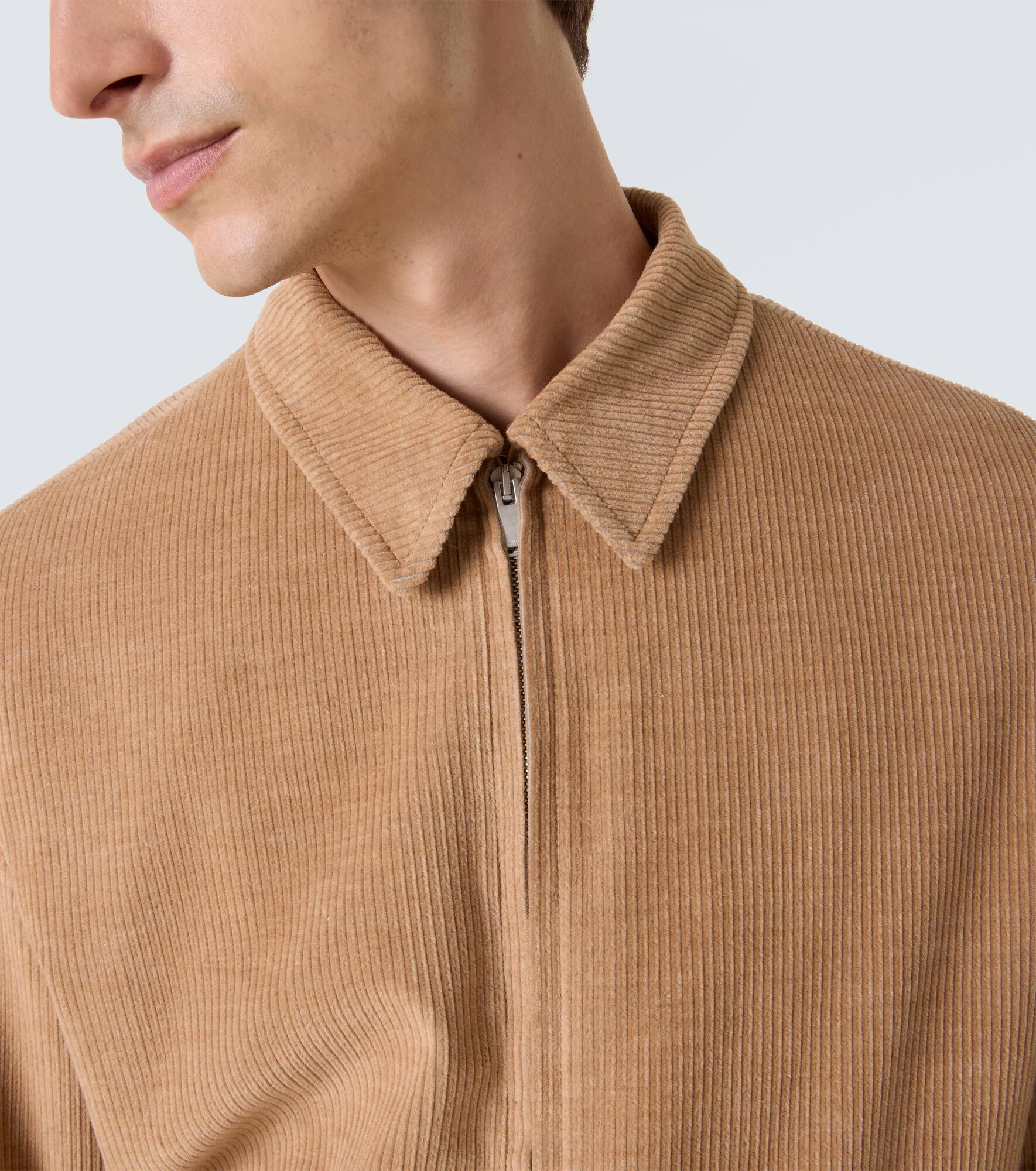 Cotton and alpaca corduroy jacket - 6