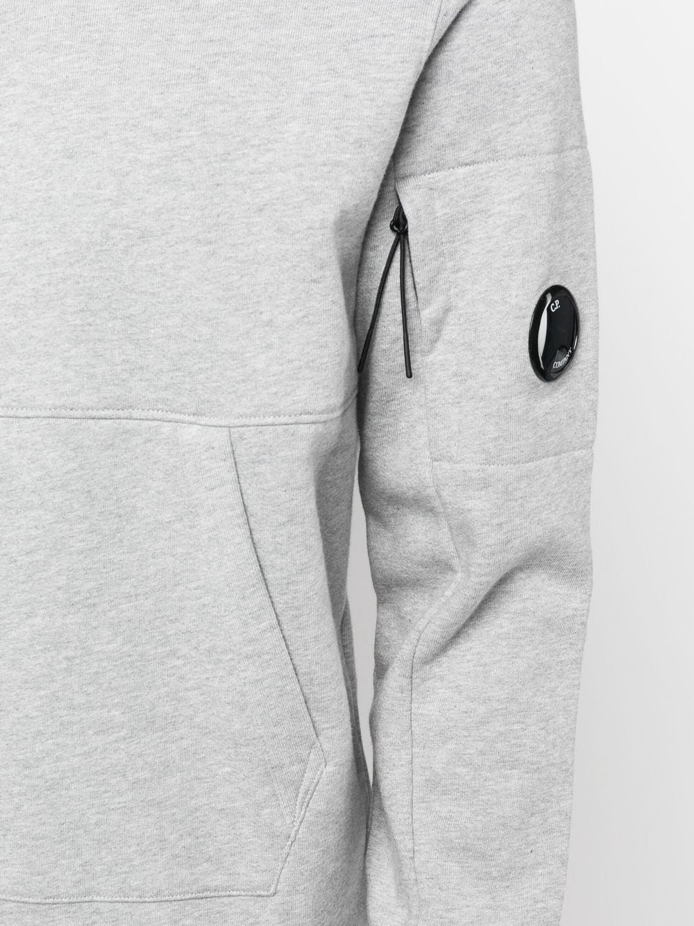 logo drawstring hoodie - 5